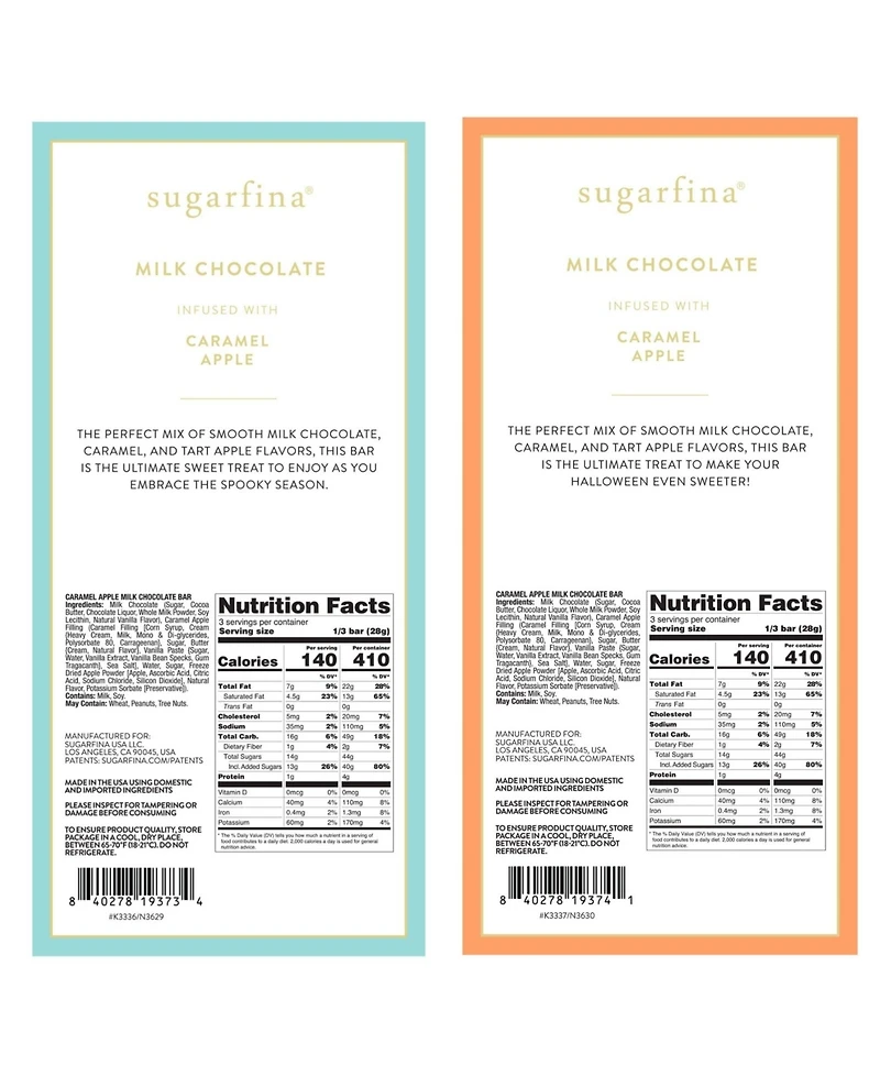 Sugarfina Fall Chocolate Bar Set, 4 Pieces