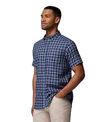 Columbia Men's Rapid Rivers Short Sleeve Plaid Shirt