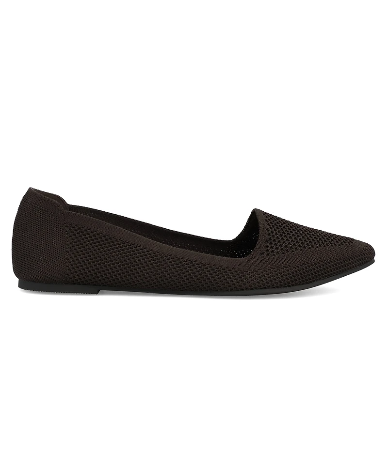 Mia Women's Corrine Ballet Knit Flats