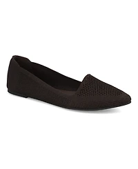 Mia Women's Corrine Ballet Knit Flats
