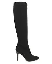 Mia Women's Arisa Stiletto Heel Pointed Toe Tall Boots