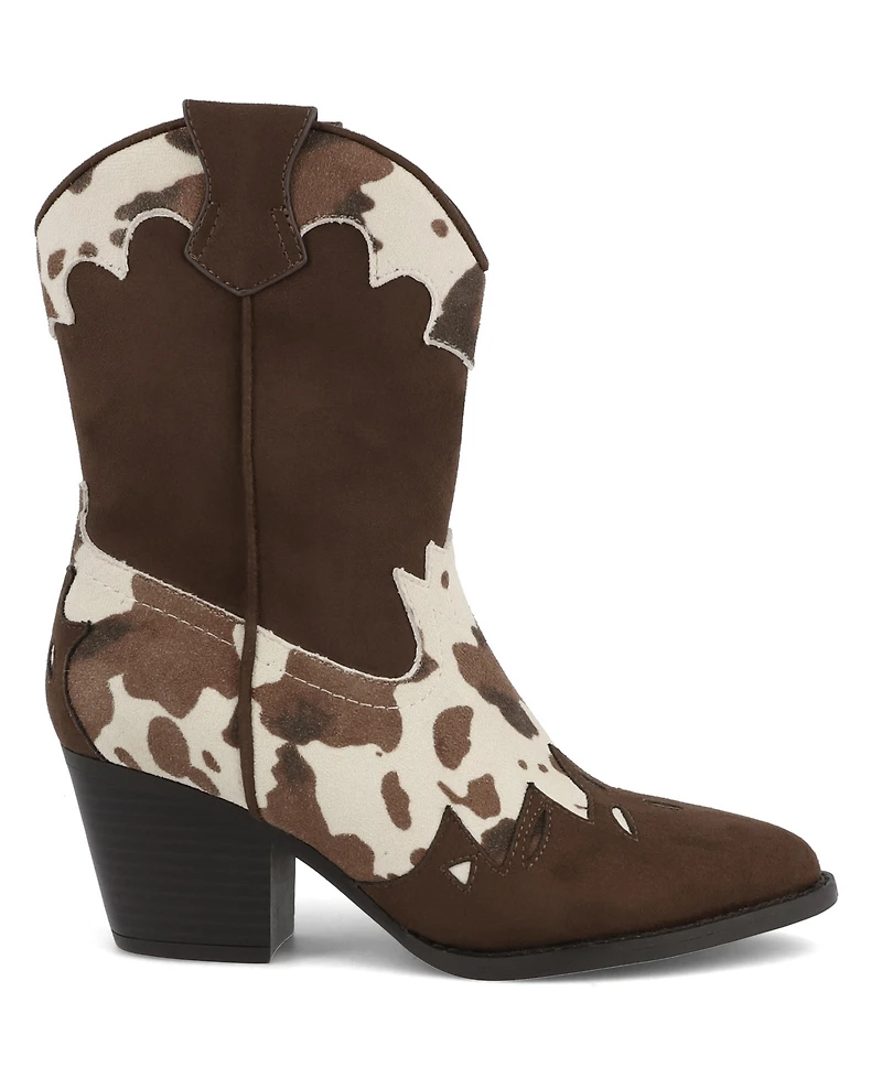 Mia Women's Sonni Pointed Toe Western Style Boots