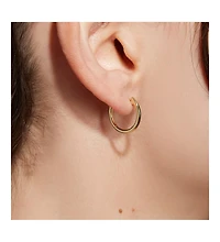 Ana Luisa Small Slim Endless Hoops - Lo Small