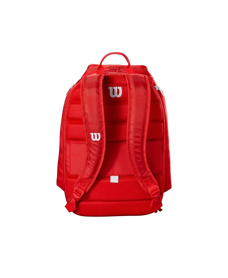 Wilson Super Tour Red Tennis Backpack - Red