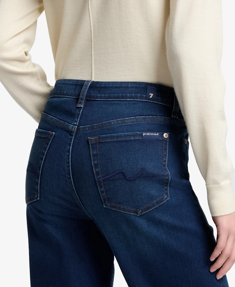 7 For All Mankind Women's Alexa Wide-Leg Jeans