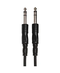 Hosa Technology Stereo 1/4" Male Phone to 1/4" Male Phone Trs Cable, 3'