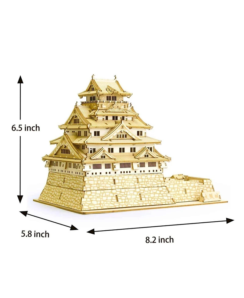 Flash Popup 3D Diy Puzzle: Osaka Castle wa-gu-mi
