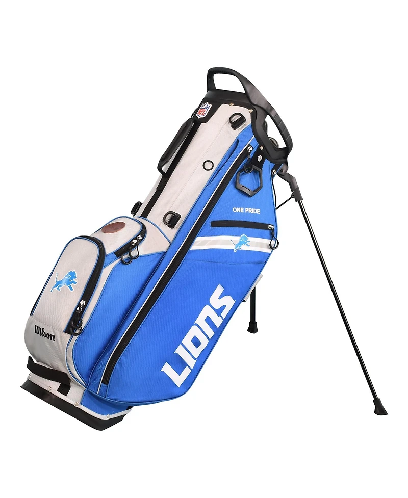 Wilson Nfl Detroit Lions Golf Stand Bag - Blue/Silver
