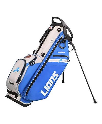 Wilson Nfl Detroit Lions Golf Stand Bag - Blue/Silver