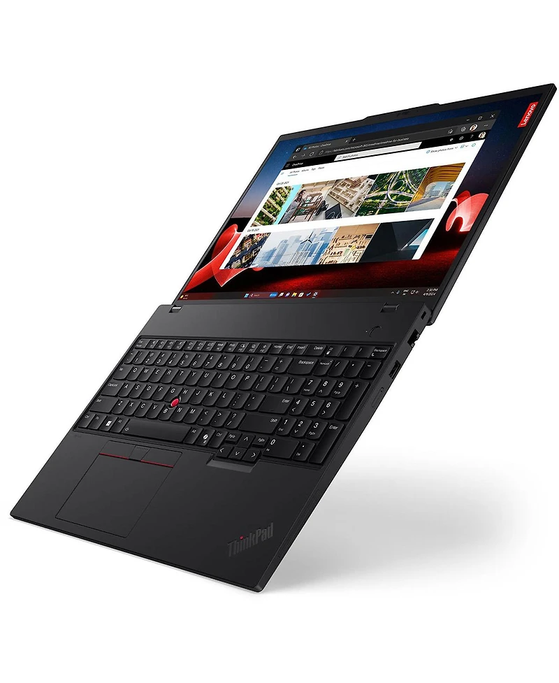 Lenovo ThinkPad T16 Gen 3 16" Wuxga Touchscreen Laptop, Intel Core Ultra 7 165U 1.7GHz, 32GB Ram, 1TB Ssd, Windows 11 Pro, Black