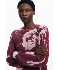Desigual Women's Arty texture sweater