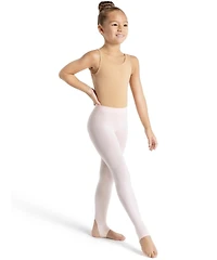 Capezio Ultra Soft Self Knit Waistband Stirrup Tight