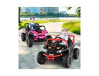 Akiudex 12V Kids Ride-On Utv with Remote Control and Music Player