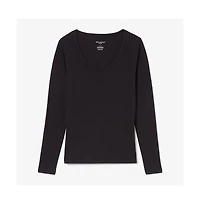 M.m.LaFleur Marcia T-Shirt - Ribbed Pima Cotton