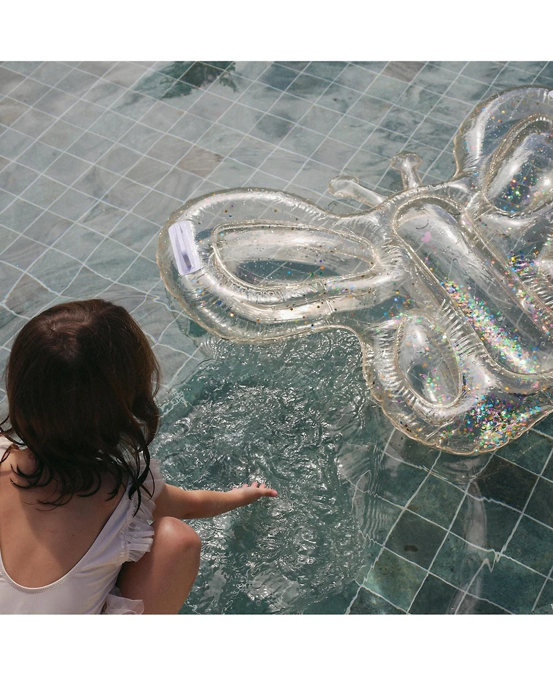 Sunnylife Kids Lie-On Float: Butterfly Cotton Candy