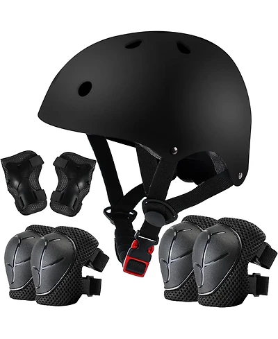 Color Gradient Adjustable Kids Bike Helmet Toddler Helmets for 3-5-8-14 Years Girls Boys Youth Bicycle Scooter Balance Roller Ska