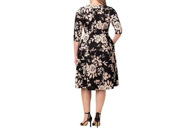 Kiyonna Plus Royal Sweetheart Cocktail Dress