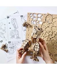 Flash Popup 3D Diy Puzzle: Godzilla wa-gu-mi Bamboo
