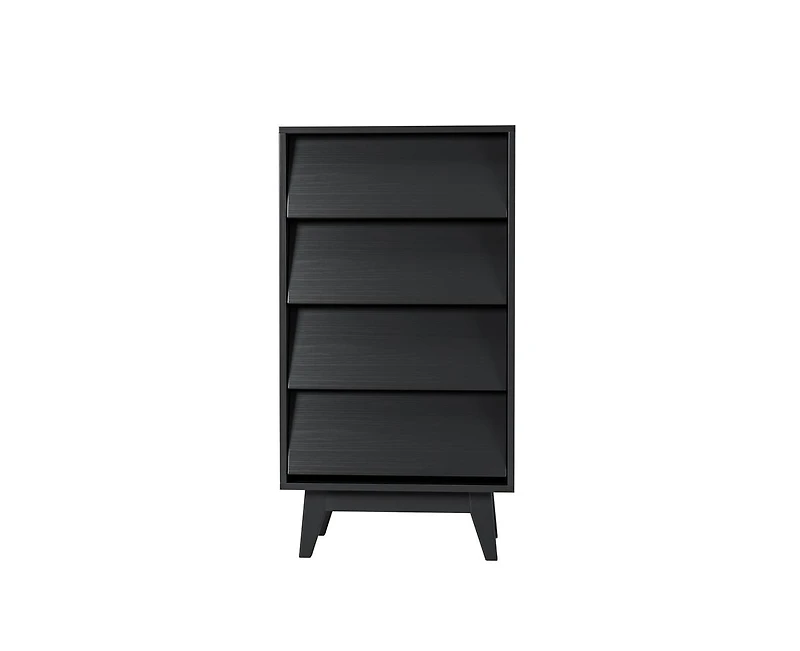 Casainc Storage Cabinet with Drawer Double Dresser Bevel Design