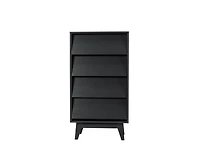 Casainc Storage Cabinet with Drawer Double Dresser Bevel Design