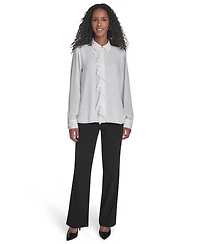 Calvin Klein Women's Long-Sleeve Blouse