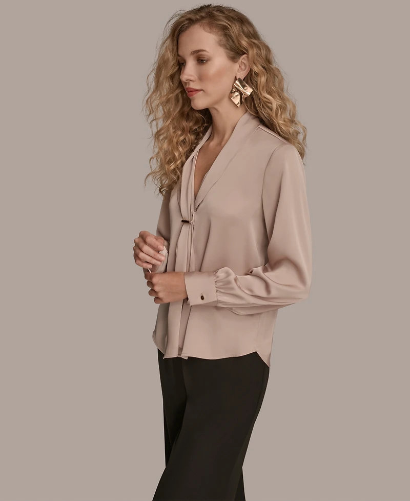 Donna Karan New York Women's Long Sleeve Top
