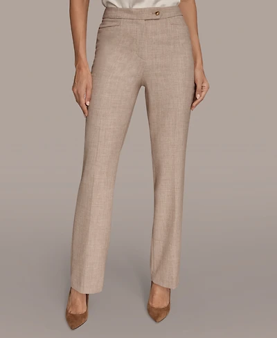 Donna Karan New York Women's Petites Straight Leg Pants, Regular & Petite