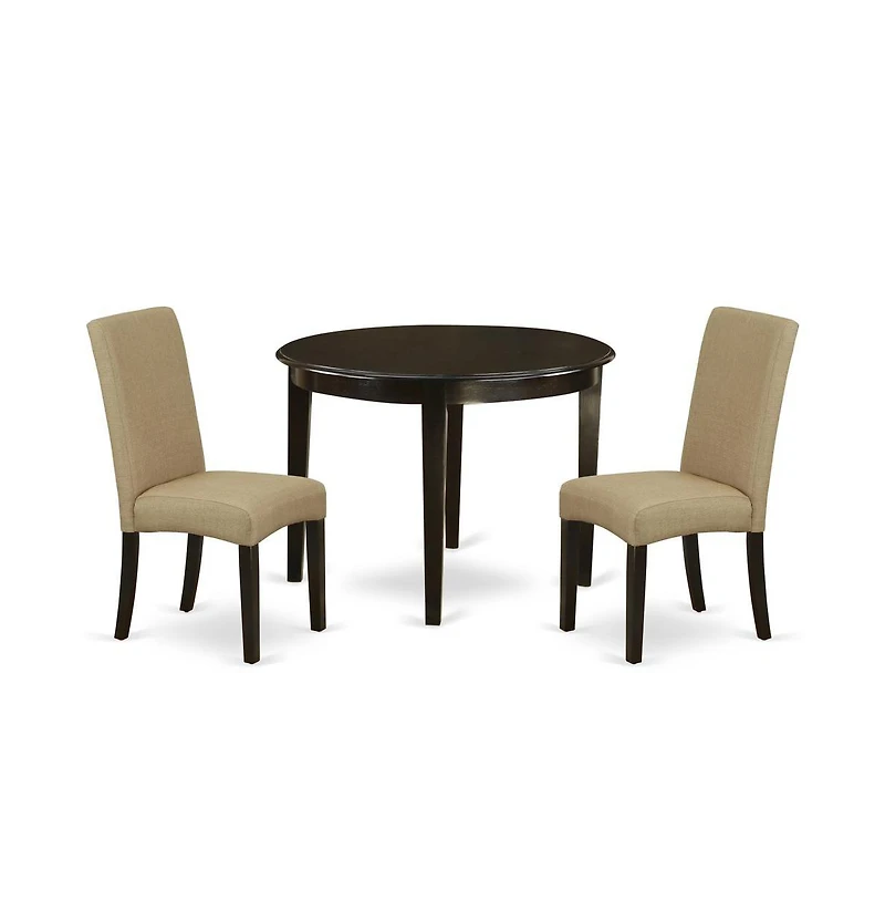 East West Furniture Dining Room Set Cappuccino