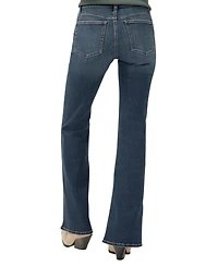 Silver Jeans Co. Women's Most Wanted Mid Rise Flare Leg