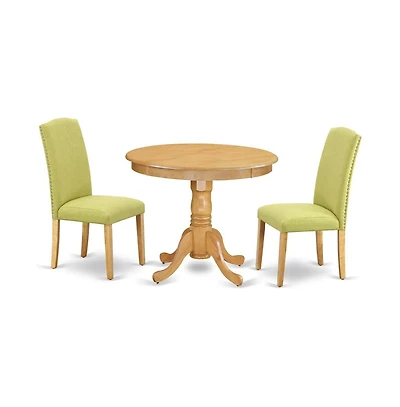 East West Furniture Dining Room Set Oak