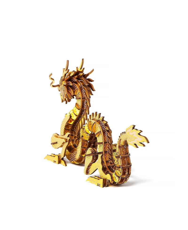 Flash Popup 3D Diy Puzzle: Dragon Wa-Gu-Mi Color Version