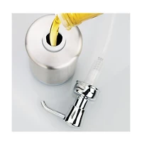 iDesign Stainless Steel Soap Dispenser - Split Finish