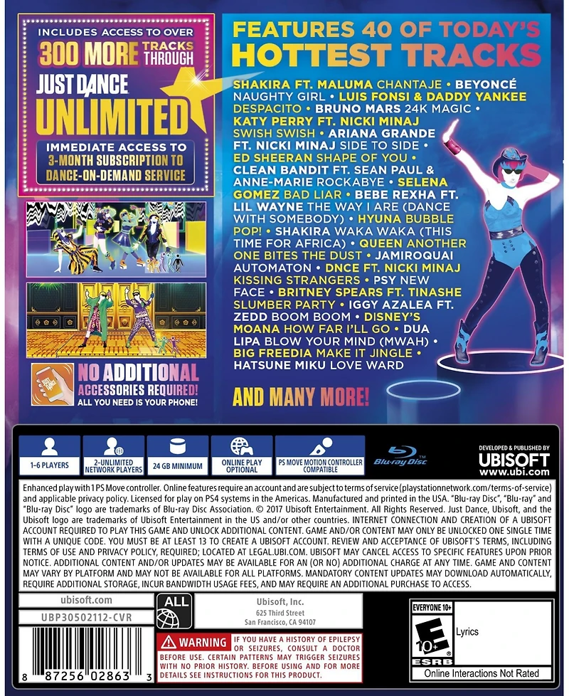 Ubisoft Just Dance 2018