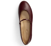 Lauren Ralph Women's Jayna Mary Jane Flat