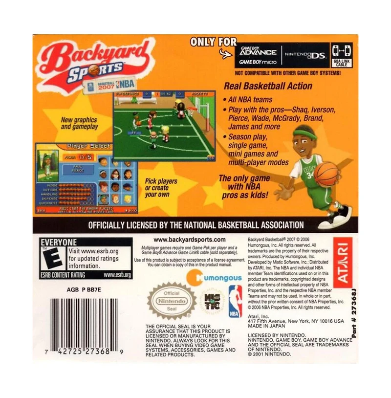 Atari Backyard Basketball 2007