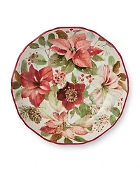 Certified International Winter Blooms Serving Bowl
