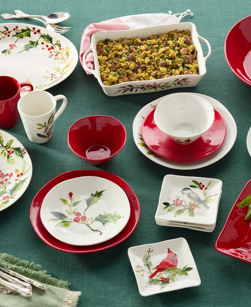 Certified International Holly Vines Round Platter