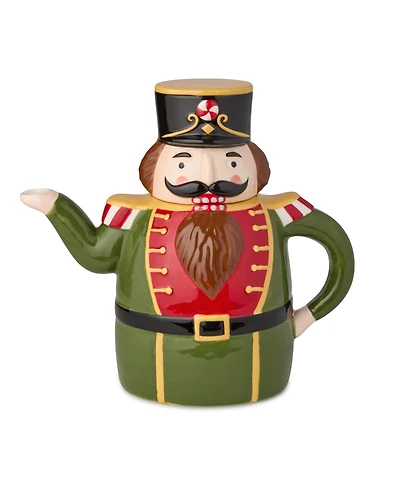 Certified International Nutcracker Parade 3-d Teapot
