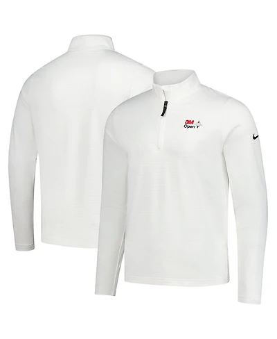 Nike Men's White 3M Open Performance Victory Half-Zip Pullover Sweatshirt