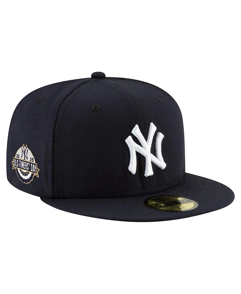 New Era Men's Navy York Yankees Old-Timers' Day 59FIFTY Fitted Hat