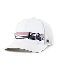 '47 Brand Men's White Boston Red Sox Rangefinder Brrr Trucker Adjustable Hat