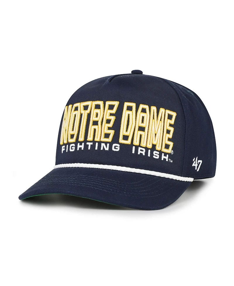 '47 Brand Big Boys and Girls Navy Notre Dame Fighting Irish Byline Hitch Adjustable Hat