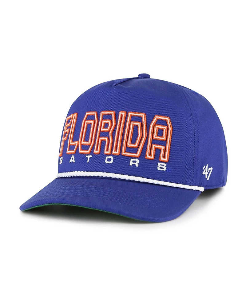 '47 Brand Big Boys and Girls Royal Florida Gators Byline Hitch Adjustable Hat