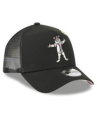 New Era Men's Black Arizona Diamondbacks 2025 Big League Chew A-Frame 9FORTY Adjustable Trucker Hat