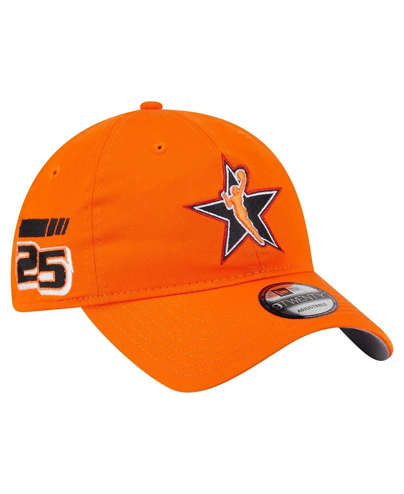 New Era Men's and Women's Orange Wnba 9TWENTY Established Date Side Patch Hat