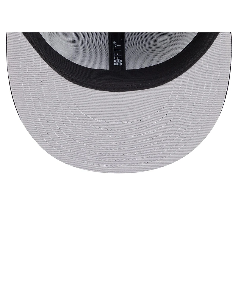 New Era Men's Black San Antonio Spurs 59FIFTY Fitted Hat