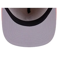 New Era Men's Light Beige/Coral Detroit Tigers Two-Tone Color Pack A-Frame 59FIFTY Fitted Hat