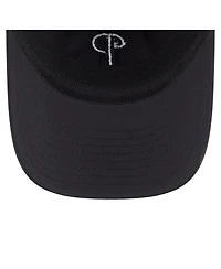 New Era Men's Black Philadelphia Phillies Ripstop Casual Classic Adjustable Hat