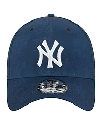 New Era Men's Navy York Yankees Tonal Camo 39THIRTY Flex Hat