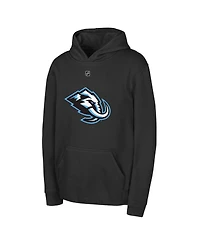 Outerstuff Big Boys and Girls Black Utah Mammoth Primary Logo Pullover Hoodie